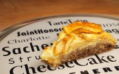 apple cheesecake, gâteau aux pommes, gâteau au fromage