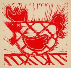 goulasch à la bière, linogravure, Samia Kachkachi, Planète Mômes, Mille et un Mots