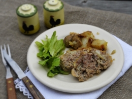 Pain de porc ou meatloaf  de porc, porc, la Cocotte, la voix du nord