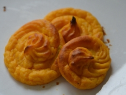 Patates douces façon Duchesse, patates douces