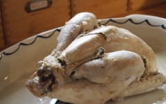 poulet, estragon, vapeur