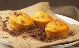 muffins des îles, muffins, banane, noix de coco