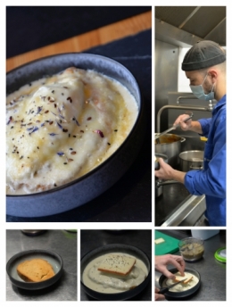 Œuf du ch’ti de jonathan fardoux,chef du restaurant al’fosse 7 à avion,jonathan fardoux,le chef et la cocotte,la cocotte,la voix du nord,al'fosse 7,avion