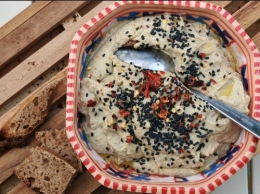 crème d’aubergines tout cajou,la cocotte,la voix du nord