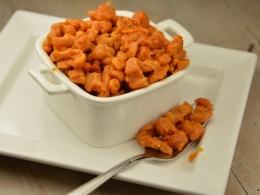 Rouges pâtes au paprika, pâtes, paprika, spätzles