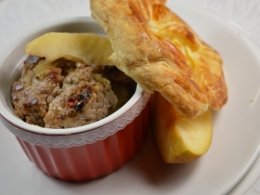 Tourte au chevreuil, tourte, chevreuil