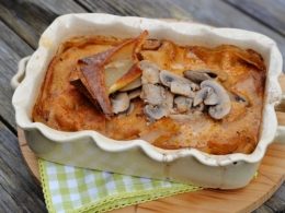 Lasagnes aux champignons, la cocotte, la voix du nord