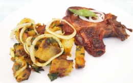 patates douces, basilic
