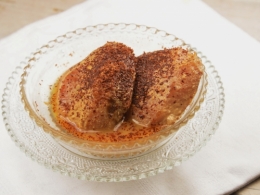 Poires au sirop de lait, poires, sirop de lait, galanga