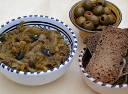 confit d’oignons à la tunisienne,la cocotte,la voix du nord