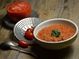 soupe rouge à la semoule d’orge