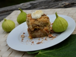 crumble figues-pommes-rhubarbe,la cocotte,la voix du nord