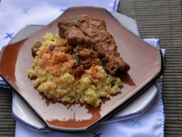 agneau bbq et couscous aux raisins,la cocotte,la voix du nord