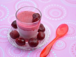 Cherry smoothie, cerises, smoothie