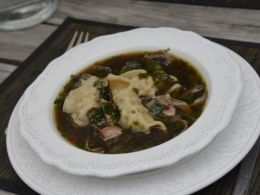 Potage champignons soja, la cocote, la voix du nord