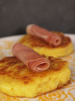 Galette de pommes de terre mozzarella, pommes de terre, galette, mozzarella