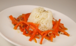 riz carottes et anchois, riz, carottes, anchois