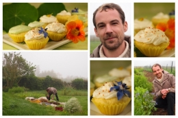 mini-cupcakes aux fleurs,loïc boulier,bourrache,capucines,femina,la voix du nord,la cocotte,odile bazin