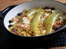 poivrons à l’épeautre,la cocotte,la voix du nord