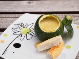 flan de courgettes au bleu, courgettes, flan, bleu, lacocotte.nordblogs.com