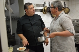  Dos de cabillaud et moules de bouchot, Fabrice Casagrande, restaurant Un moment chez Bacchus, Maubeuge, La Cocotte, La Voix du Nord, le Chef et la Cocotte