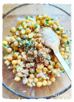 salade de pois chiches à la marocaine,la cocotte,la vie en bleu,france bleu nord