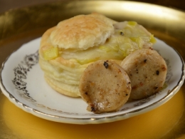 Feuilleté au boudin blanc, boudin blanc, pâte feuilletée, feuilleté