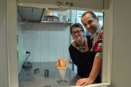 Chichis aux haricots blancs et piment chez Cédric Legrand, chef du restaurant « Au fil de de l’O » à Vieille-Chapelle, chichis, Cédric Legrand, au fil de l'O, Vieille-Chapelle