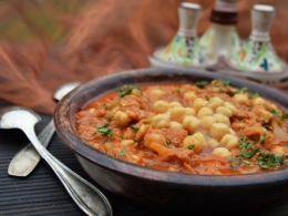 Soupe thon et pois chiche, thon, pois chiche