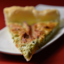 Tarte verte au fromage blanc-échalotes, échalotes, fromage blanc