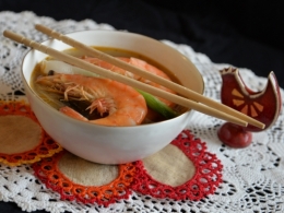 soupe de crevettes au gingembre,la cocotte,la voix du nord