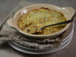 Gratin de harengs doux à la sauce blanche, gratin, harengs doux, sauce blanche