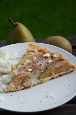 Tatin poires échalions, poires, échalions