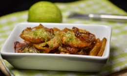 Tomates-ananas au citron vert