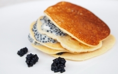 crêpe, pois chiche, socca, blini, oeufs de lump