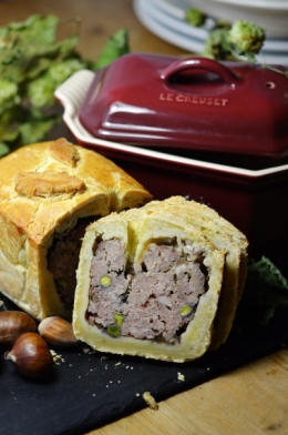 Pâté en croûte de thym, pâté en croûte