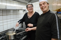 Filets de carrelet à la flamande, 3 riz et endives chez Frédéric Dehongher et Cédric Heintje, Les deux gourmets à Cysoing, filets de carrelets, les deux gourmets, Cysoing