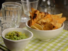 Tortillas à guacamole, tortillas