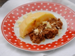 effiloché de porc à la polenta,la cocotte,la voix du nord