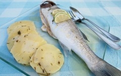 poisson, panais, bar