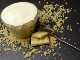 Couscous au chocolat blanc, couscous moyen, chocolat blanc