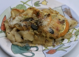 lasagnes blanches aux courgettes jaunes,la cocotte,la voix du nord