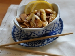 Salade d’asperges de Sichuan, la cocotte, la voix du nord