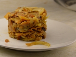 Patacons, cloche à patacons, pommes de terre, ail, oignons