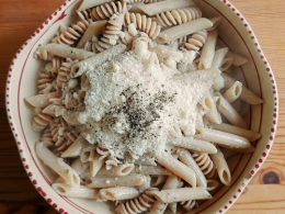 penne ail,anchois,fromage et poivre,la cocotte,la voix du nord
