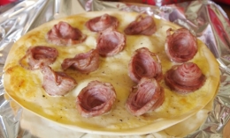 Tarte à l’andouille de Guémené, andouille de Guémené