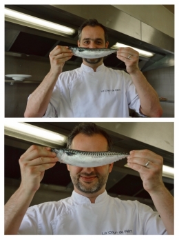 maquereaux à cru,huile citronnée et radis,sébastien de la borde,la cour de rémi,bermicourt,la cocotte,la voix du nord