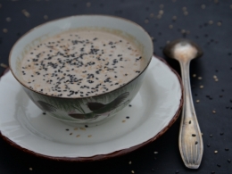 soupe de champignons soja-sésame,la cocotte,la voix du nord
