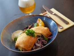 poulet en croûte au maroilles de louis barriquand,chef de chez madeleine à noyelles-godault,la cocotte,la voix du nord,le chef et la cocotte,louis barriquand,chez madeleine,noyelles-godault
