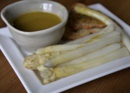 asperges au safran,la cocotte,la voix du nord